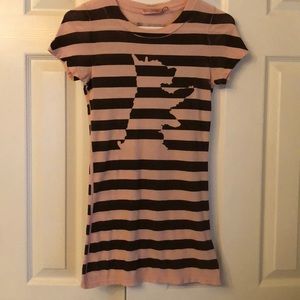 🐾Rare Vintage Juicy Couture Long distressed Striped
